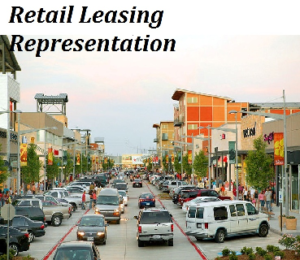 retail leasing representation